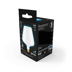 Лампа светодиодная филаментная Gauss E27 9W 4100К матовая 1016802209 4