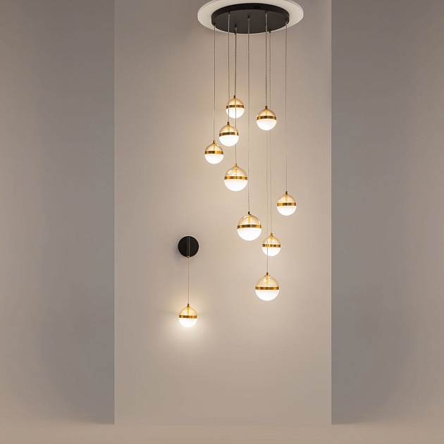 Подвесная светодиодная люстра Maytoni Area MOD295PL-L120BBS3K изображение 10 Подвесная светодиодная люстра Maytoni Area MOD295PL-L120BBS3K Фото № 10