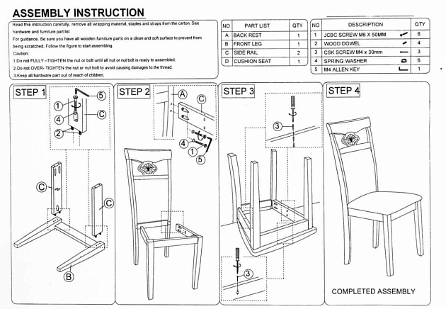Кухонный стул Woodville Luiza 1995 изображение 2 Кухонный стул Woodville Luiza 1995 Фото № 2