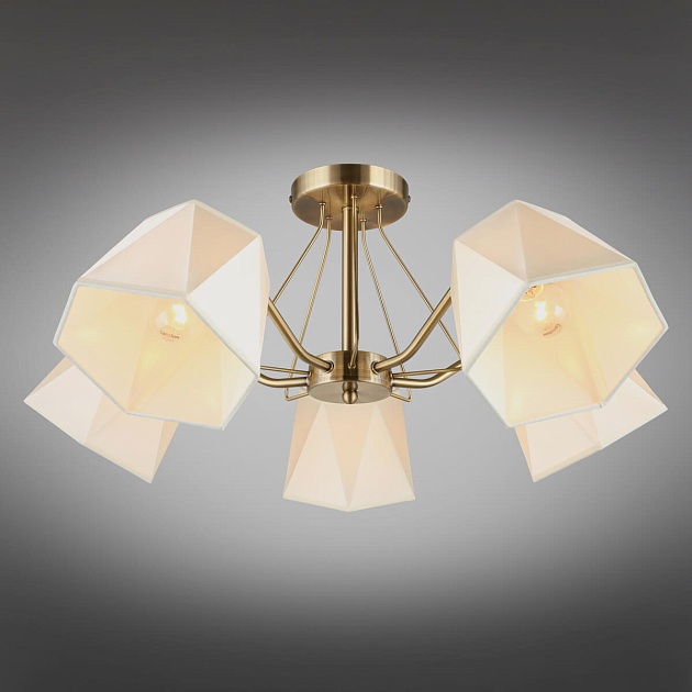 Потолочная люстра Omnilux Rapallo OML-65007-05 изображение 5 Потолочная люстра Omnilux Rapallo OML-65007-05 Фото № 5