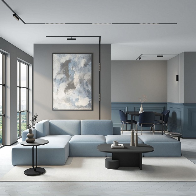 Трековый светодиодный светильник Denkirs Smart Grill DK8006-BK изображение 6 Трековый светодиодный светильник Denkirs Smart Grill DK8006-BK Фото № 6