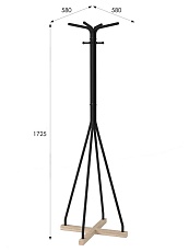 Напольная вешалка Мебелик Галант 218 007166 2
