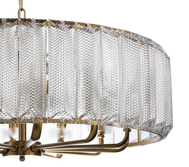 Подвесная люстра Indigo Piroet 12011/12P Brass V000053 Фото № 4