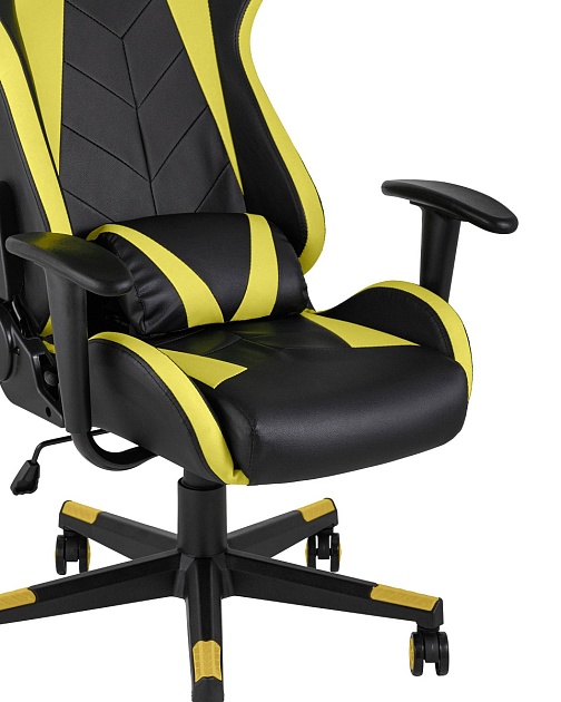 Игровое кресло TopChairs Gallardo желтое SA-R-1103 yellow изображение 7 Игровое кресло TopChairs Gallardo желтое SA-R-1103 yellow Фото № 7