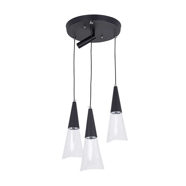 Подвесной светильник LED4U L7106-4 BK Фото № 1