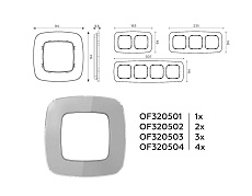 Рамка AMBRELLA VOLT OF320503 2
