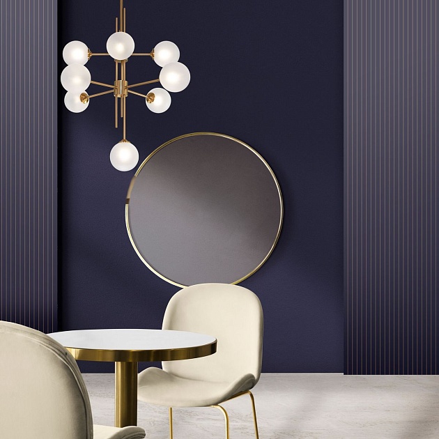 Подвесная люстра Eurosvet Volver 50383 латунь Smart Фото № 6