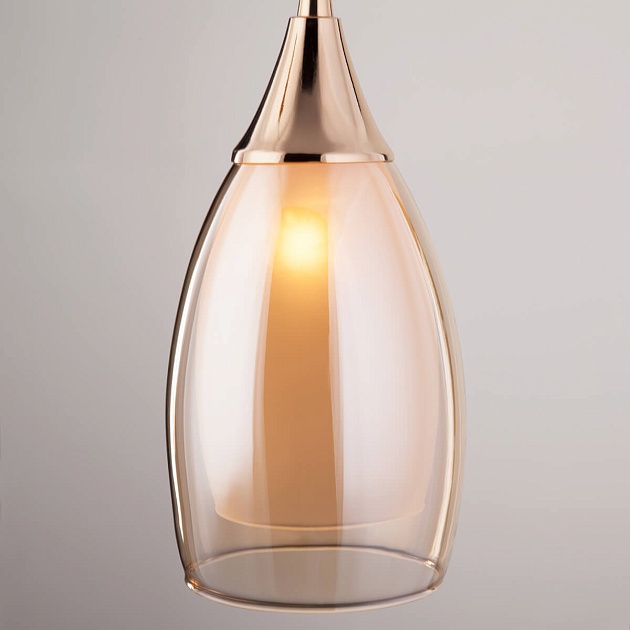 Подвесной светильник Eurosvet 50085/1 золото изображение 4 Подвесной светильник Eurosvet 50085/1 золото Фото № 4