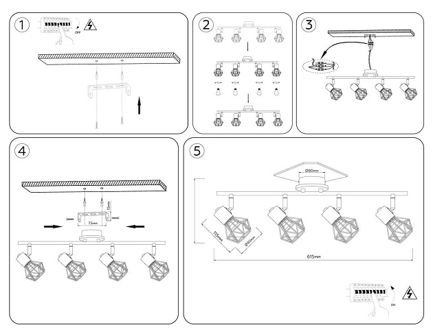 Накладной светильник AMBRELLA LIGHT TRADITIONAL TR8754 Фото № 4