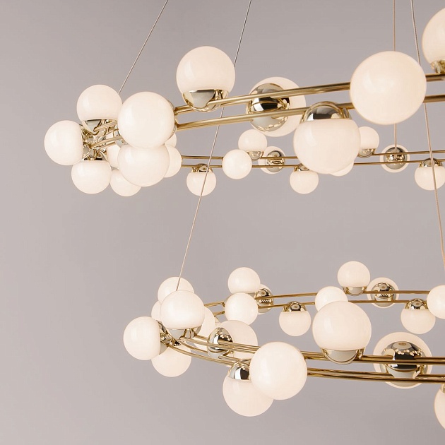 Подвесная светодиодная люстра Maytoni Tessara MOD081PL-L84G3K Фото № 4