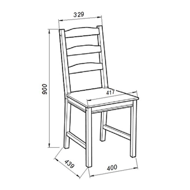 Кухонный стул Шведский Стандарт Вествик 414165002300 изображение 3 Кухонный стул Шведский Стандарт Вествик 414165002300 Фото № 3