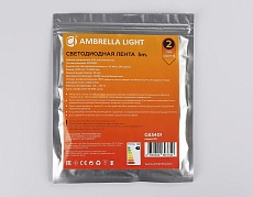 Светодиодная лента Ambrella Light 20W/m 240LED/m 2835SMD теплый белый 5M GS3401 2