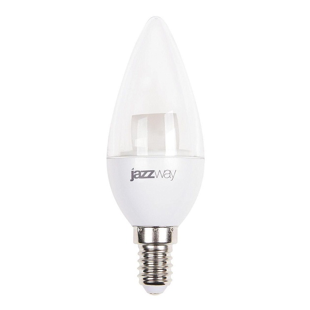 Лампа светодиодная Jazzway E14 7W 4000K прозрачная 2853127 Фото № 1