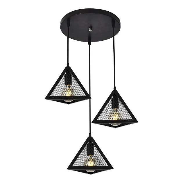 Подвесная люстра Reluce 03042-0.9-03 BK изображение 1 Подвесная люстра Reluce 03042-0.9-03 BK Фото № 1