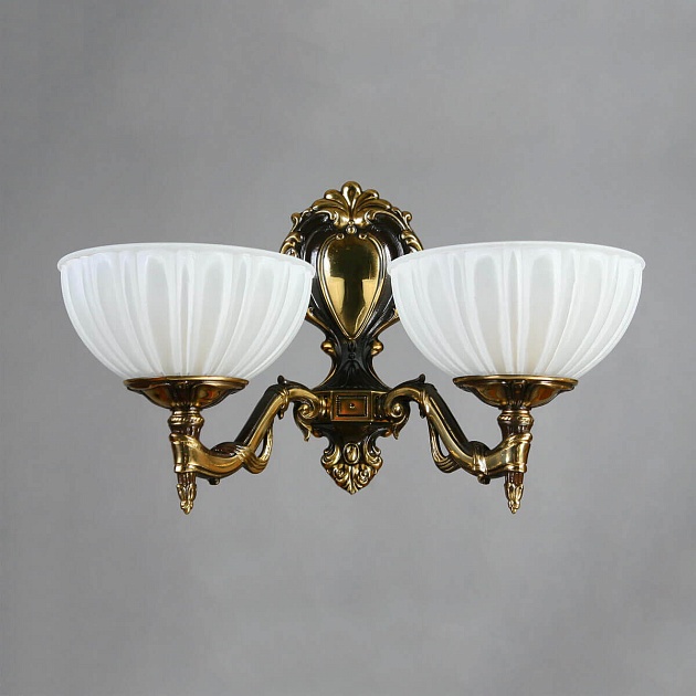 Бра Ambiente Navarra 02228/2 PB изображение 1 Бра Ambiente Navarra 02228/2 PB Фото № 1