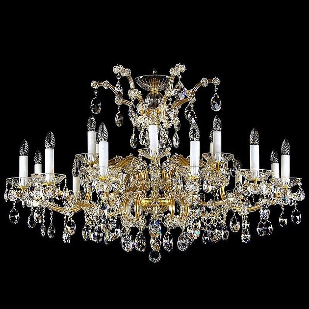 Подвесная люстра Artglass Maria Terezia 20 Vachtle CE изображение 1 Подвесная люстра Artglass Maria Terezia 20 Vachtle CE Фото № 1