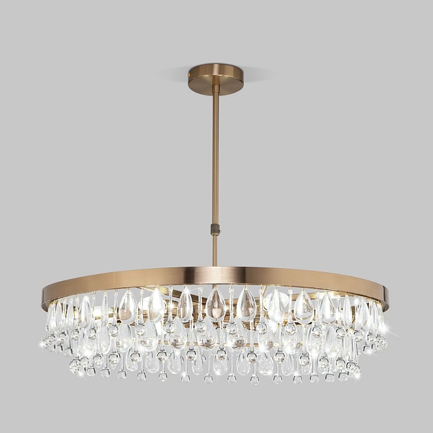 Подвесная люстра Eurosvet Sophie 60165/6 латунь Фото № 1