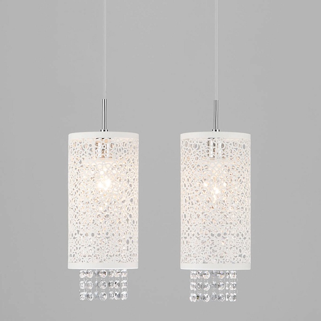 Подвесной светильник Eurosvet 1181/2 хром изображение 1 Подвесной светильник Eurosvet 1181/2 хром Фото № 1