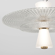 Подвесной светодиодный светильник Eurosvet Kontur 40029/1 LED белый 3