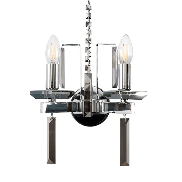 Бра Crystal Lux Marron AP2 Chrome изображение 4 Бра Crystal Lux Marron AP2 Chrome Фото № 4