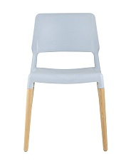 Кухонный стул Stool Group BISTRO серо-голубой с деревян. ножками 8086107 1