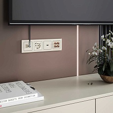 Акустическая розетка Werkel слоновая кость W1185003 4690389155826 1
