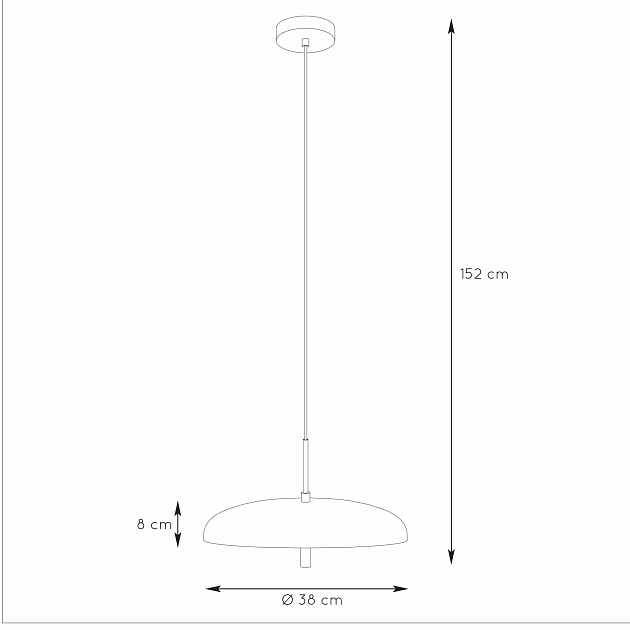 Подвесной светильник Lucide Elgin 03431/38/30 Фото № 2