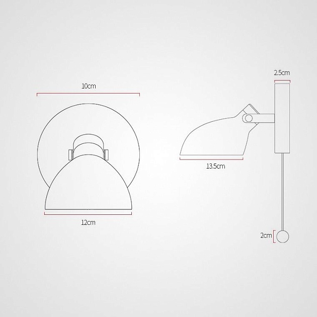 Бра Imperium Loft Onder 204452-26 Фото № 2