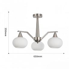 Подвесная люстра Arte Neapolis79807 279807/3 GR 1