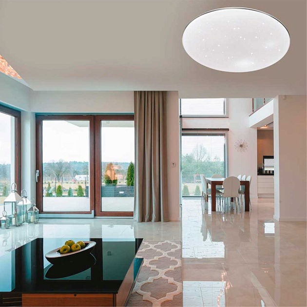 Настенно-потолочный светодиодный светильник Sonex Pale Abasi 2052/CL Фото № 2