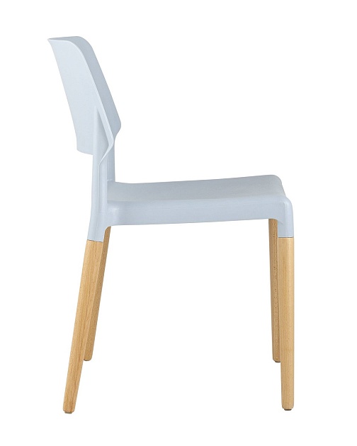 Кухонный стул Stool Group BISTRO серо-голубой с деревян. ножками 8086107 Фото № 3