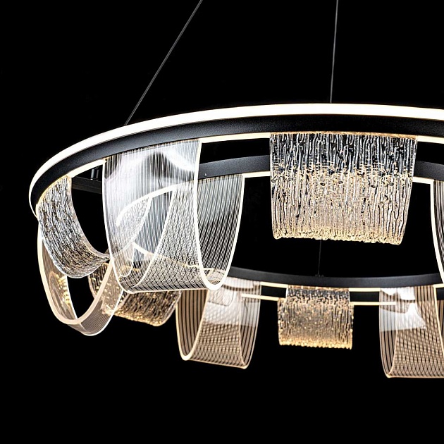 Подвесной cветильник LED4U L7706-800 BK Фото № 7