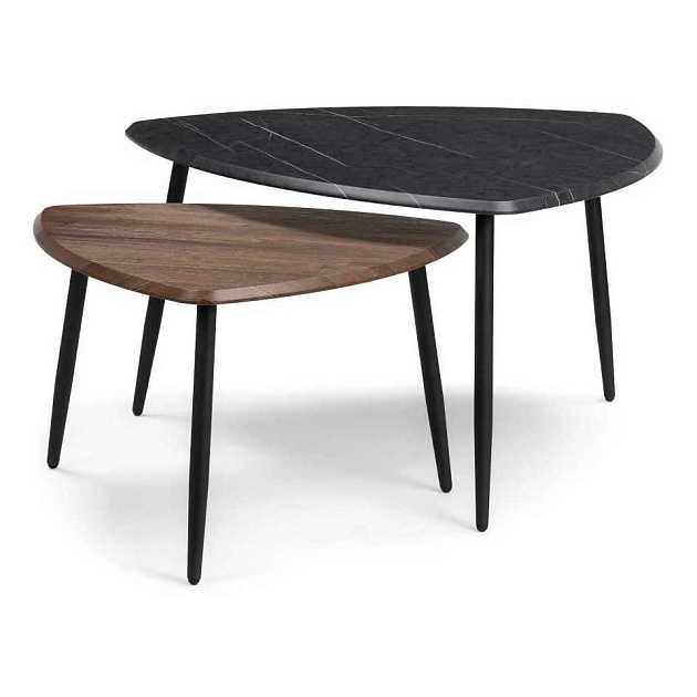 Комплект журнальных столиков Woodville Лойс (2шт) 516569 Фото № 1