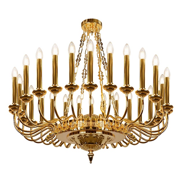 Подвесная люстра iLamp Louvre MD8551-30 GD изображение 4 Подвесная люстра iLamp Louvre MD8551-30 GD Фото № 4