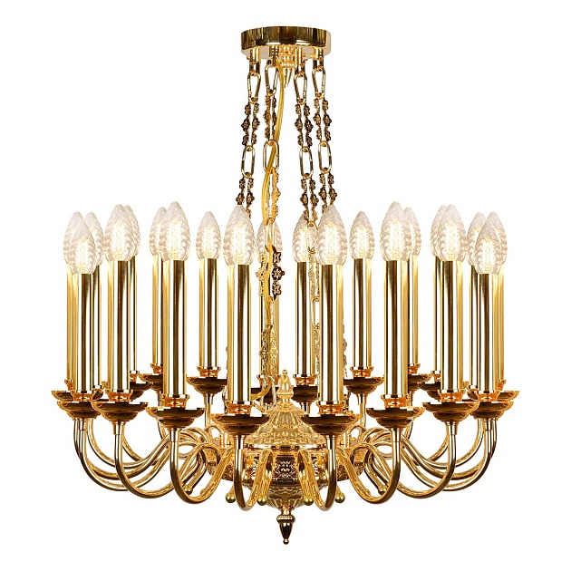Подвесная люстра iLamp Louvre MD8551-20 GD изображение 1 Подвесная люстра iLamp Louvre MD8551-20 GD Фото № 1