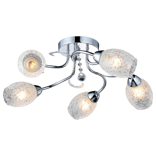 Потолочная люстра Arte Lamp Stefania A6055PL-5CC Фото № 4