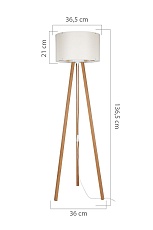 Торшер Toplight Posy TL1617S-01PN 3