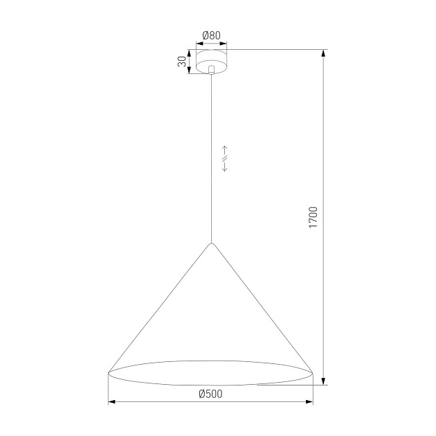 Подвесной светильник TK Lighting 10059 Cono Фото № 2