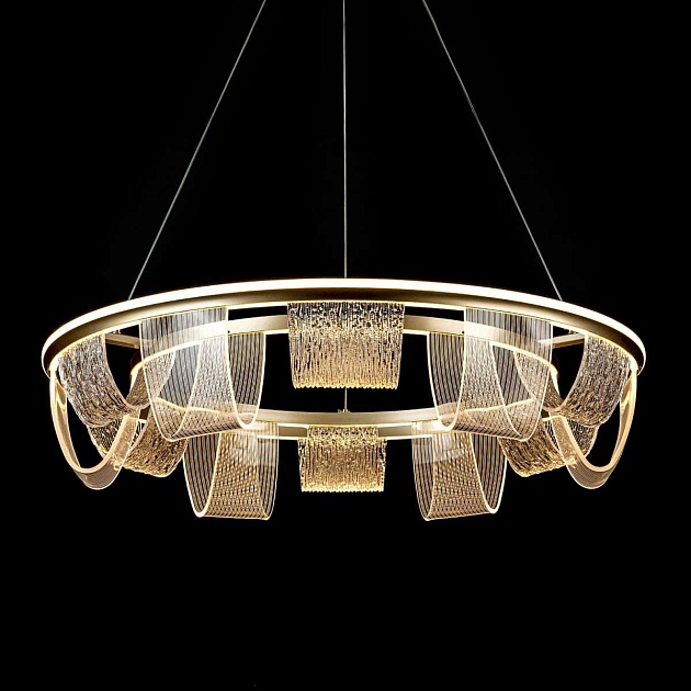 Подвесной cветильник LED4U L7706-800 GD Фото № 3