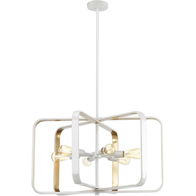 Подвесная люстра Toplight Lois TL1177H-06WH изображение 1 Подвесная люстра Toplight Lois TL1177H-06WH Фото № 1