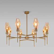 Потолочная люстра Eurosvet Prism 60143/8 латунь