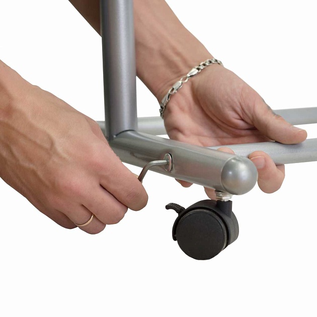 Гардеробная вешалка на колесах Мебелик М 9 008209 Фото № 7