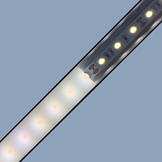 Профиль накладной с рассеивателем черный/белый 1м Apeyron 08-05-ЧБ 4