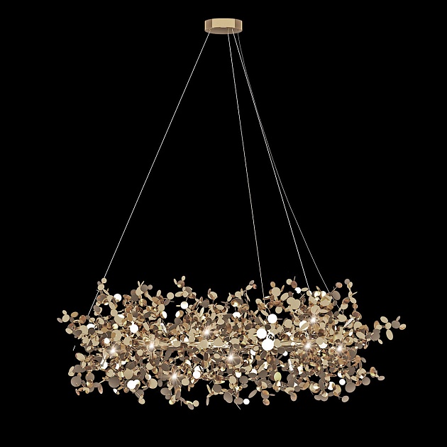 Подвесная люстра Loft IT Spark 10101/600 Gold изображение 2 Подвесная люстра Loft IT Spark 10101/600 Gold Фото № 2