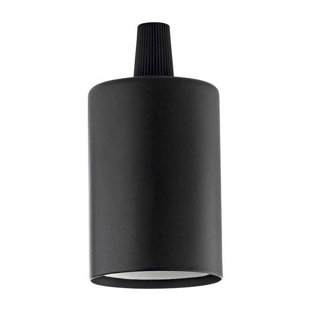 Патрон Ideal Lux Portalampada E27 Liscio Nero 242576 Фото № 1