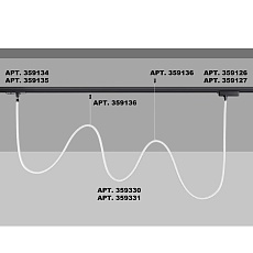 Подвесной светодиодный светильник Novotech Ramo Konst 359330 3