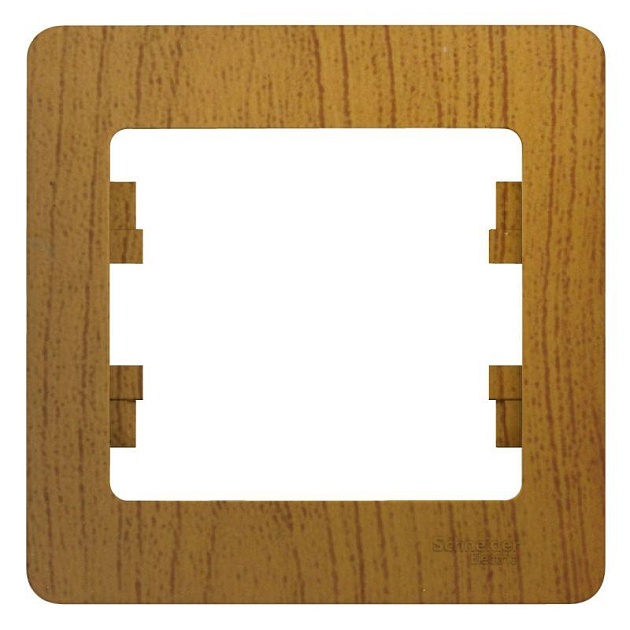 Рамка 1-постовая Systeme Electric Glossa дуб GSL000501 изображение 1 Рамка 1-постовая Systeme Electric Glossa дуб GSL000501 Фото № 1
