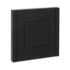 FORTE&PIANO Заглушка с суппортом FP141 черный IEK FP-PL10-K02