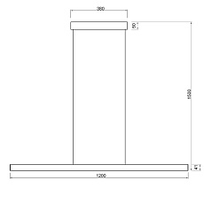 Подвесной светильник Mantra Lineal 9035 2
