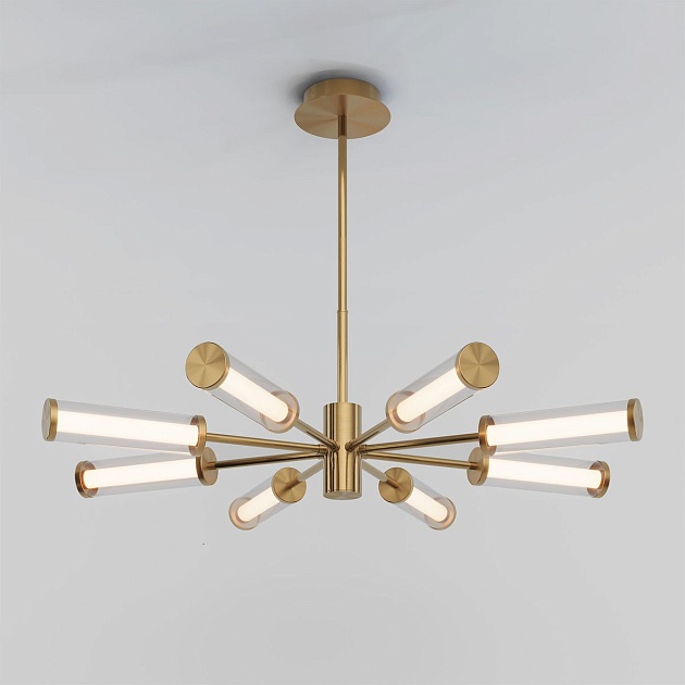 Подвесная светодиодная люстра Eurosvet Stark 50386 LED изображение 1 Подвесная светодиодная люстра Eurosvet Stark 50386 LED Фото № 1